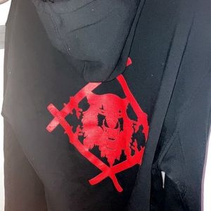 ULTRA RARE Xavier Wulf Hollowsquad King Alpha Hoodie Blood Shore Season 3 NEW